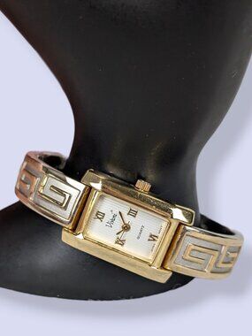 Vintage Vivani Greek Key Watch (Functional, New Battery)